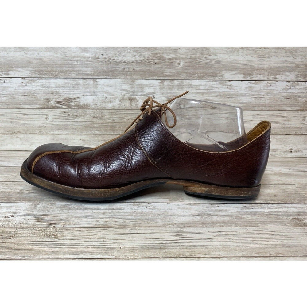Cydwoq Shoes Womens 40EU / 10US Brown Leather Handmade USA Architectural Vintage - Picture 8 of 16